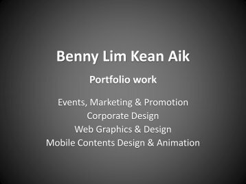 Benny Lim Kean Aik 2