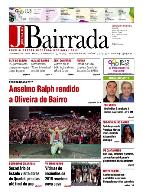 CAOB com 17 pódios em benjamins e iniciados – Jornal da Bairrada