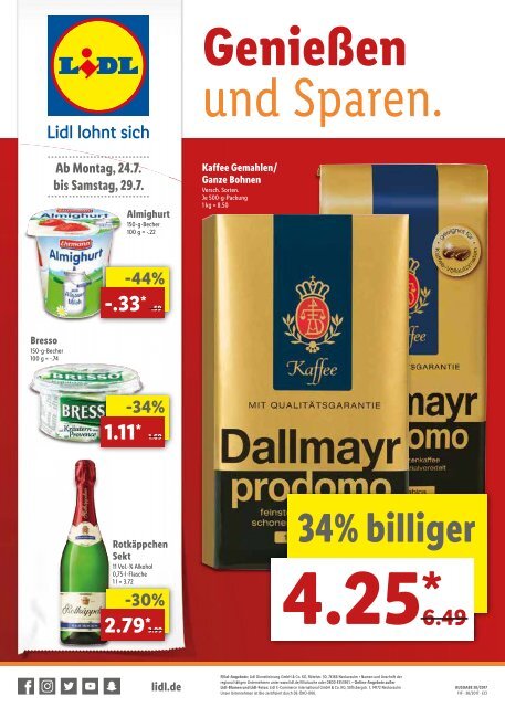 Lidl Vorschau 2016
