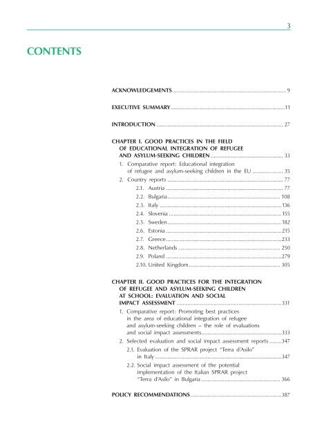 Integrating Refugee and Asylum-seeking Children - Center for the ...