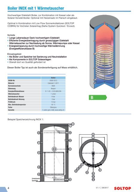 SOLTOP Wärmespeicher Katalog mit Planungsunterlagen HQ