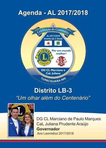 Agenda Centenário Lions 2017 - Distrito LB-3