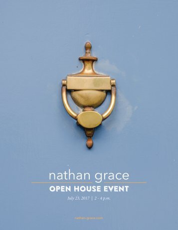 Nathan Grace Open House Event July 2017