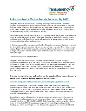 induction motor market