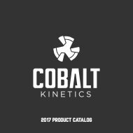 Cobalt Kinetics 2017 Catalog