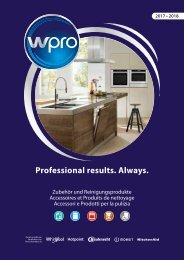 Wpro profi Reinigungsprogramm