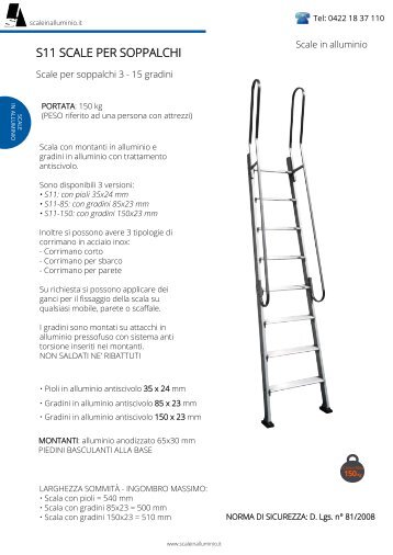 Scale per soppalchi