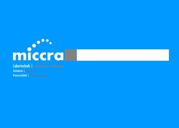 Miccra: Hochwertige Dispergier- und Homogenisiersysteme