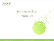 Data Appending Process