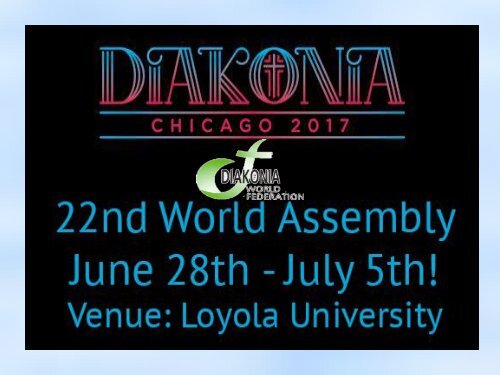 Diakonia 2017 in Chicago 