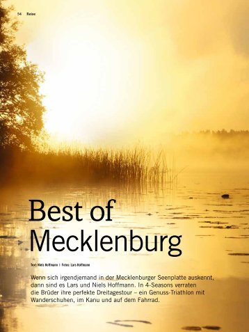 Druckversion: Best of Mecklenburg - 4-Seasons.de