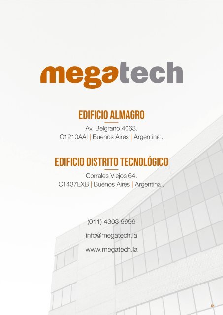 Megatech Catálogo 2017