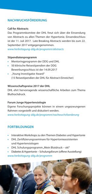 Flyer Diabetes Herbsttagung 2017