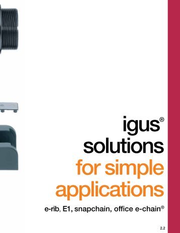 igus Product Overview Brochure