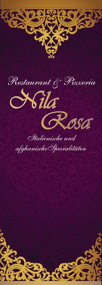 Speisekarte Nila Rosa 10-2016