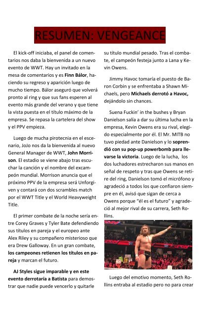 WWT MAGAZINE JULIO