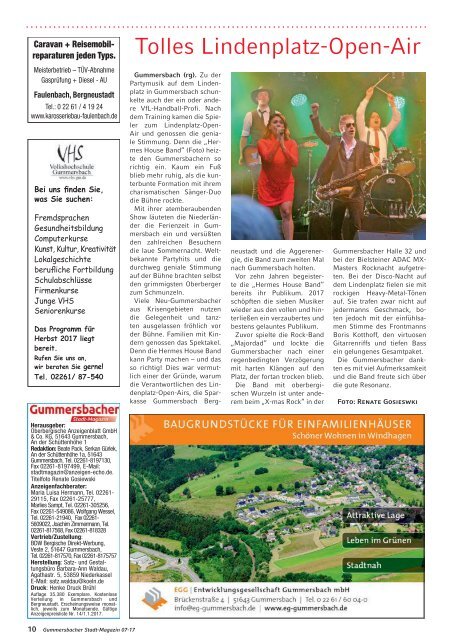 Gummersbacher Stadtmagazin Juli 2017