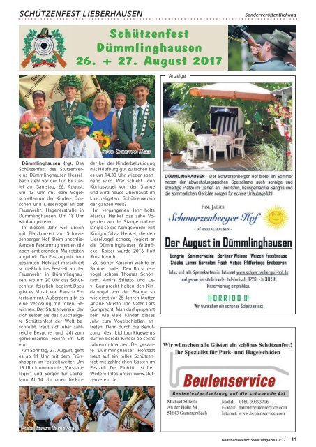 Gummersbacher Stadtmagazin Juli 2017