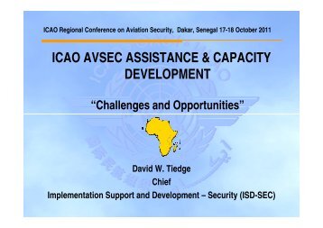 Dakar 2011 - ICAO ISD-Security - ICAO - International Civil Aviation ...