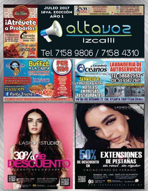 Revista Altavoz 18va edición Julio 2017