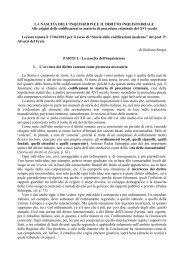 LA NASCITA DELL’INQUISIZIONE E IL DIRITTO INQUISITORIALE