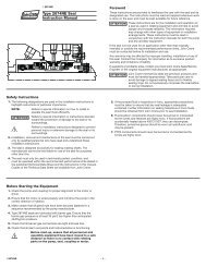 Installation Instructions - John Crane