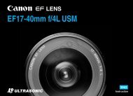 Canon EF 17-40mm f/4L USM - EF 17-40mm f/4L USM