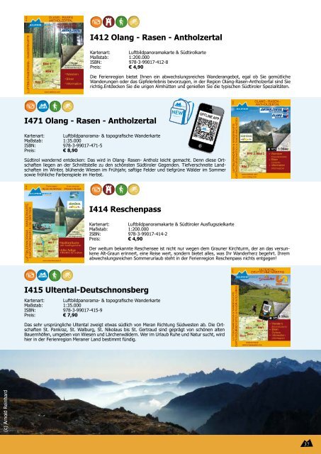 Verlagsprogramm & Produktpalette Alpenwelt Verlag