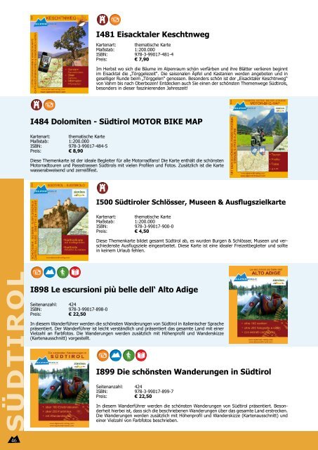 Verlagsprogramm & Produktpalette Alpenwelt Verlag