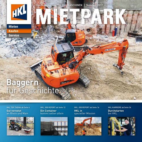 HKL MIETPARK MAGAZIN | Sommer 2017