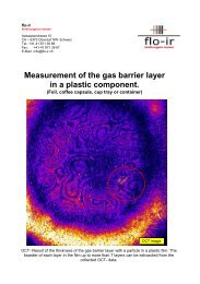 Gas barrier measurement