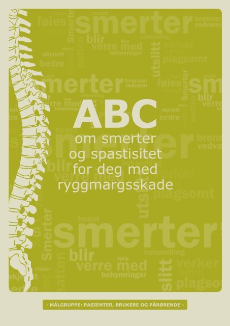 ABC om smerter og spasmer - brukere