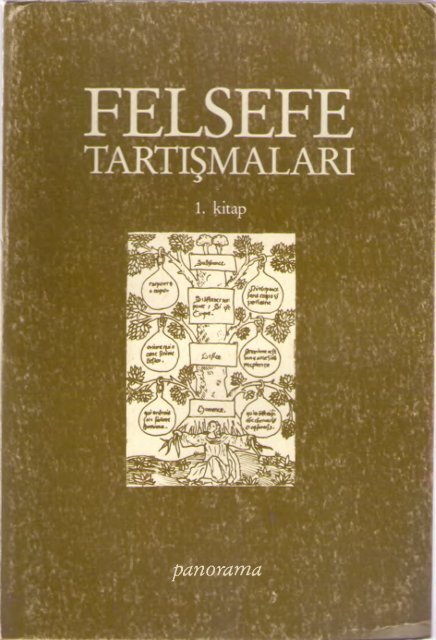 Felsefe Tartışmaları 1. Kitap