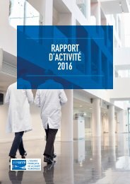 Rapport d'activité 2016 de l'ASIP Santé