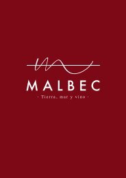 Menu  Malbec 2017