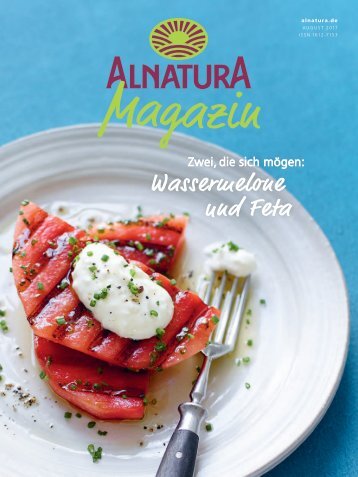 Alnatura Magazin - August 2017