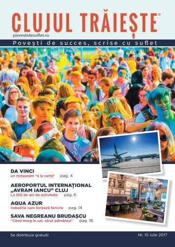 Povești de Suflet – Clujul Trăiește nr. 10 Iulie 2017