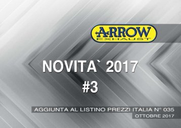 Nuovi Prodotti Ottobre 2017 - Aggiornamento Catalogo N.35