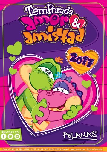 CATALOGO AMOR Y AMISTAD 2017