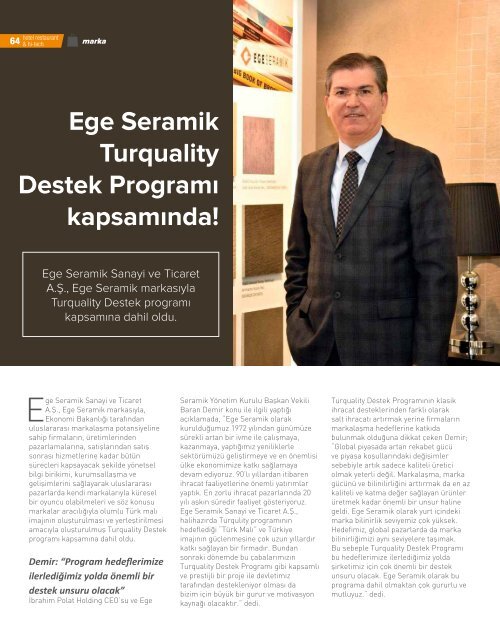 HOTEL RESTAURANT  MAGAZINE TEMMUZ 2017 SAYISI