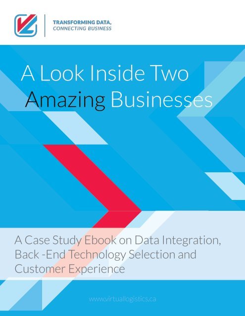 A Look Inside Two Amazing Businesses A Case Study Ebook on Data Integration & Back-End Technology  