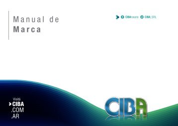 CIBA - Manual de Marca