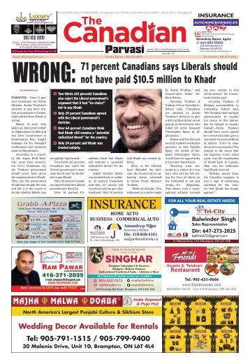 The Canadian Parvasi - Issue 03
