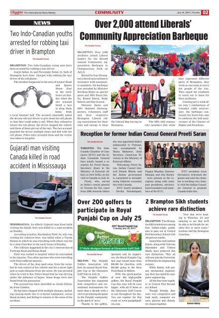 The Canadian Parvasi - Issue 03