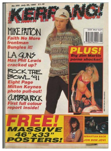 Kerrang 350 July 20th   1991