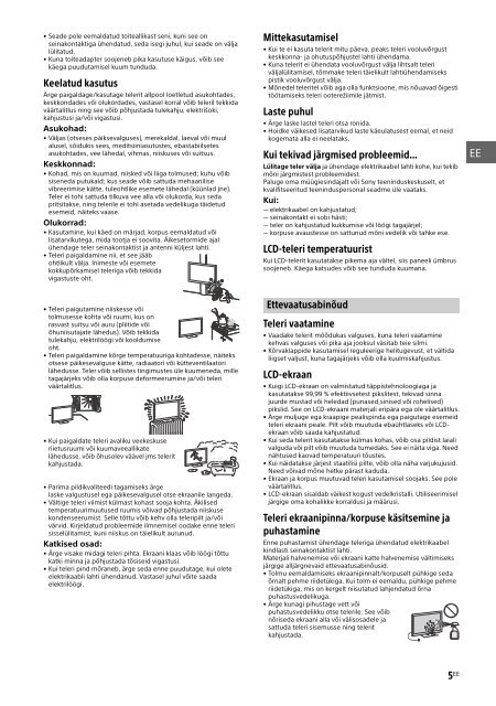 Sony KD-43XD8077 - KD-43XD8077 Guide de r&eacute;f&eacute;rence Estonien