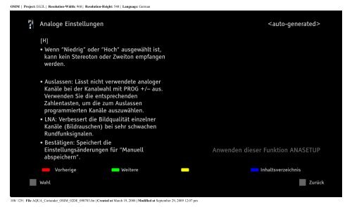 Sony KDL-40W5830 - KDL-40W5830 Consignes d&rsquo;utilisation Allemand