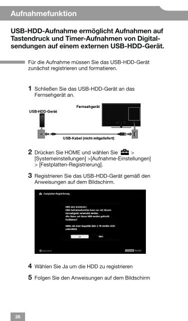 Sony KDL-37EX525 - KDL-37EX525 BRAVIA Pocket Guide Allemand