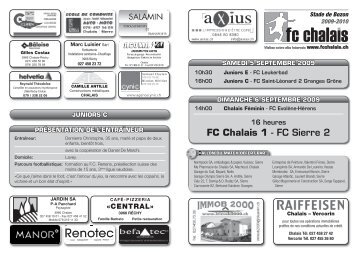 FC Chalais 1