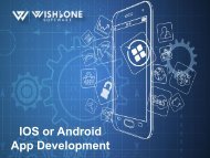 IOS or Android App Development